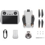 Dron DJI Mini 3 con control remoto y pantalla integrada - Gris