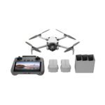Dron DJI Mini 4 Pro Fly More Combo con control remoto, blanco